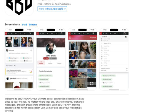 BBOTHEAPP o nouă platformă de social media
