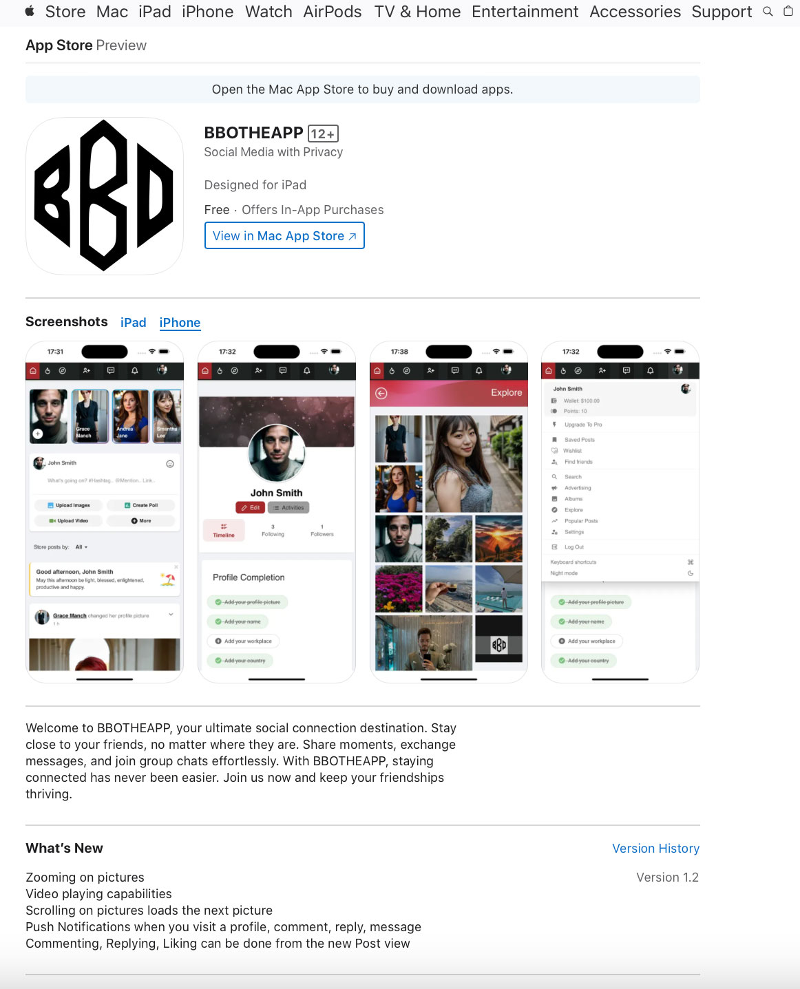 BBOTHEAPP a revolutionary gifting APP